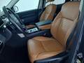 View of front seats