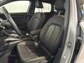 View of front seats