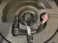 View of trailer tow-bar hitch