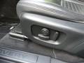 View of control buttons for electric seat adjustment