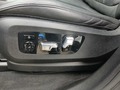 View of control buttons for electric seat adjustment