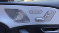View of control buttons for electric seat adjustment