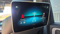 View of rear entertainment and accessories
