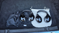 View of rear entertainment and accessories
