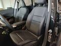 View of front seats