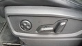 View of control buttons for electric seat adjustment