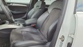 View of front seats