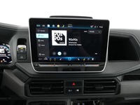 View of centre console