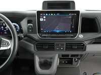 View of centre console