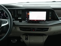 View of centre console