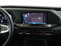View of centre console