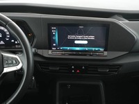 View of centre console