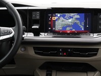 View of centre console
