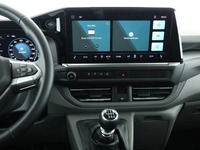 View of centre console