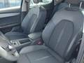 View of front seats