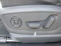 View of control buttons for electric seat adjustment