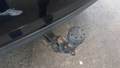 View of trailer tow-bar hitch