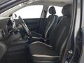 View of front seats