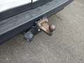 View of trailer tow-bar hitch