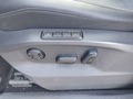 View of control buttons for electric seat adjustment