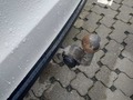 View of trailer tow-bar hitch