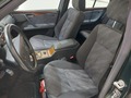 View of front seats