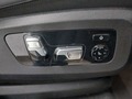 View of control buttons for electric seat adjustment