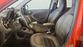 View of front seats