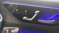 View of control buttons for electric seat adjustment