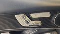 View of control buttons for electric seat adjustment