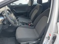 View of front seats