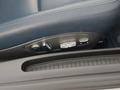 View of control buttons for electric seat adjustment