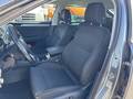 View of front seats