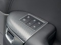 View of control buttons for electric seat adjustment