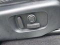 View of control buttons for electric seat adjustment