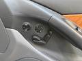 View of control buttons for electric seat adjustment