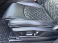View of control buttons for electric seat adjustment