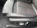 View of control buttons for electric seat adjustment