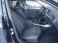 View of front seats