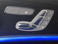 View of control buttons for electric seat adjustment