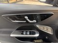 View of control buttons for electric seat adjustment