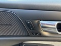 View of control buttons for electric seat adjustment