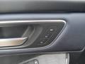 View of control buttons for electric seat adjustment
