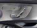 View of control buttons for electric seat adjustment