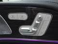 View of control buttons for electric seat adjustment
