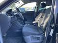 View of front seats