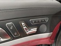 View of control buttons for electric seat adjustment