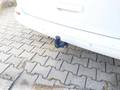 View of trailer tow-bar hitch