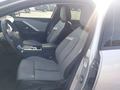 View of front seats