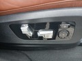 View of control buttons for electric seat adjustment